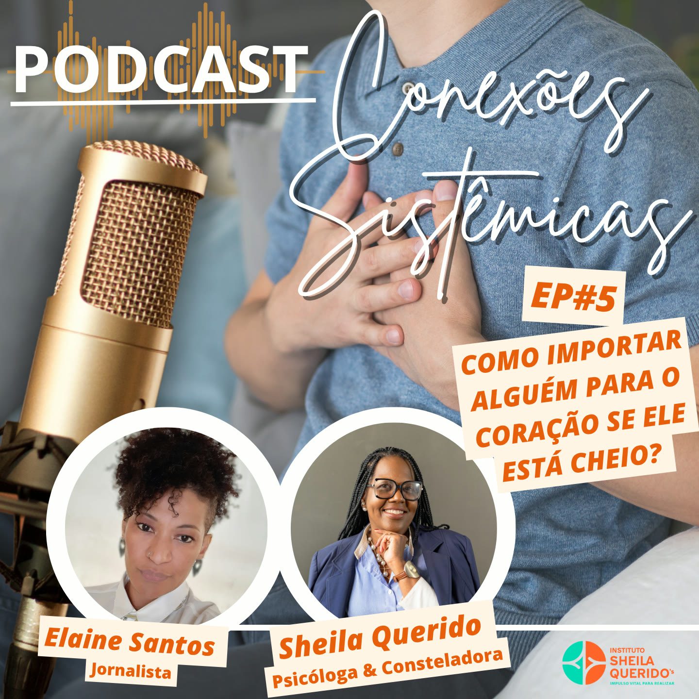 Capa do episódio 5 - primeira temporada do podcast Conexões Sistêmicas