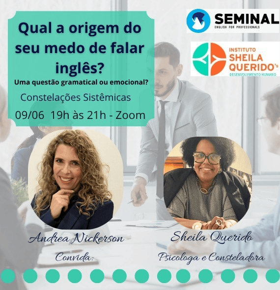 Workshop: Qual a origem do seu medo de falar inglês?
