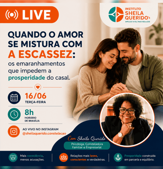 LIVE | Quando o amor se mistura com a escassez: Os emaranhamentos que impedem a prosperidade do casal.