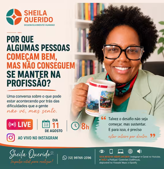 LIVE: Por que algumas pessoas começam bem, mas não conseguem se manter na profissão?