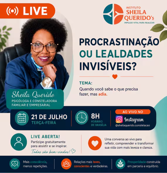 LIVE | Procrastinação ou lealdades invisíveis?