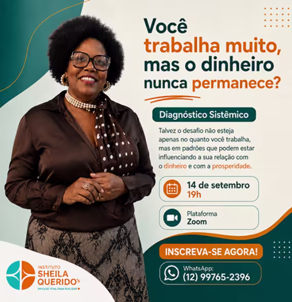 Diagnóstico Sistêmico – Relação com o dinheiro