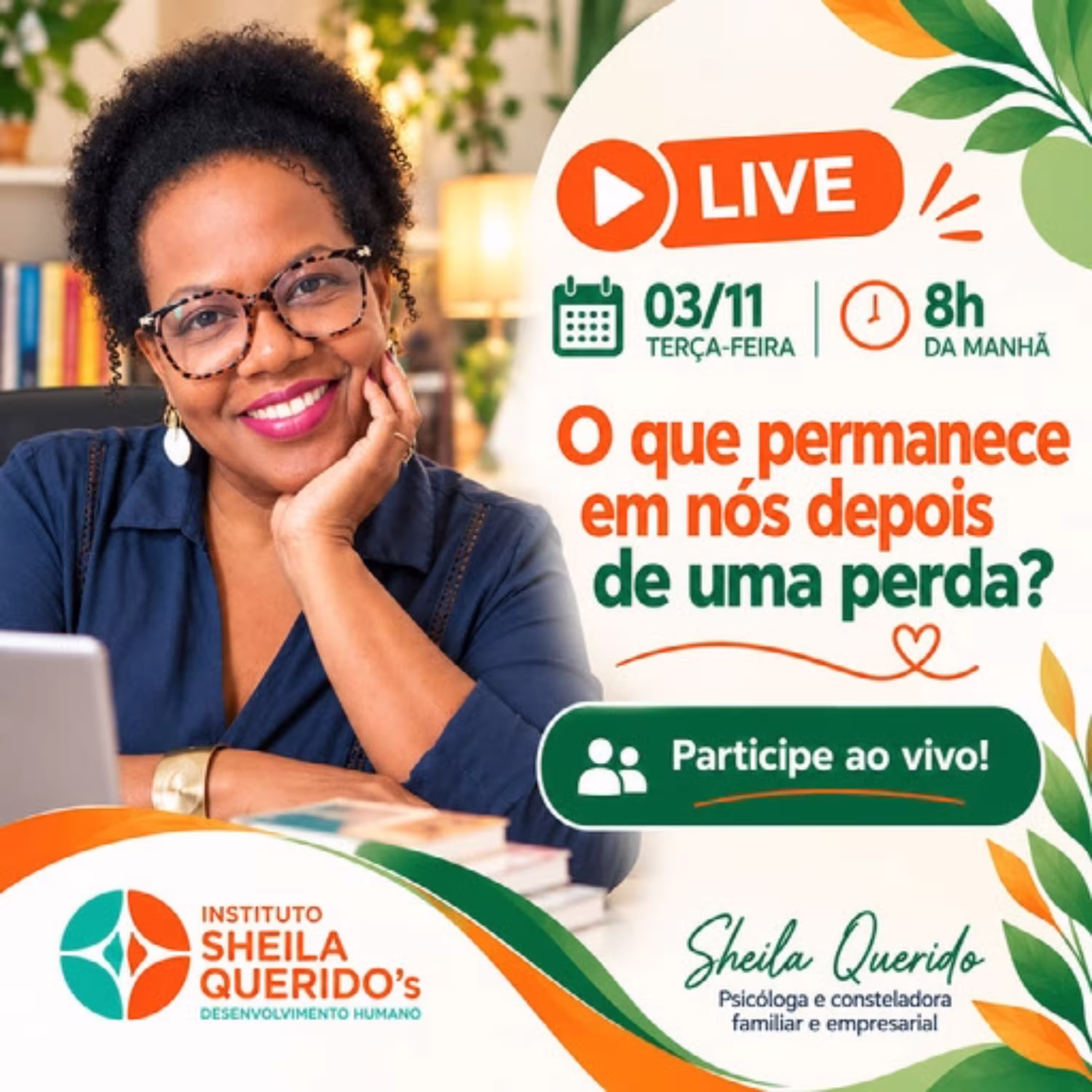 LIVE: O que permanece em nós depois de uma perda?